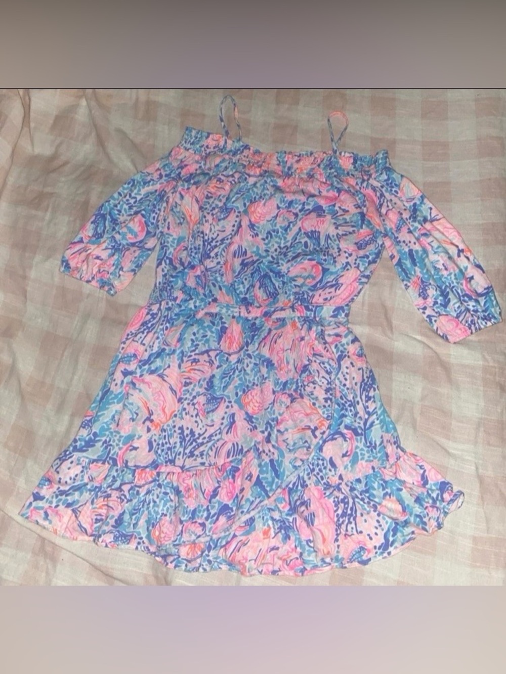 Lilly Pulitzer Girls Dorita Dress Treasure Trove Sz 12